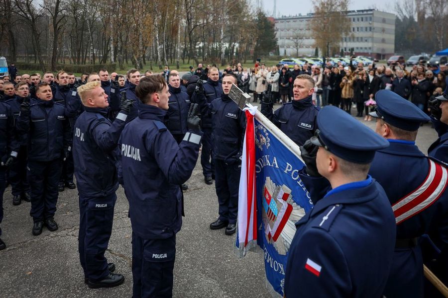 uczestnicy uroczystości