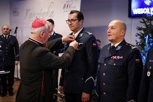 Przedświąteczne spotkanie świętokrzyskich policjantów