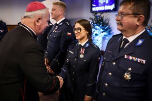 Przedświąteczne spotkanie świętokrzyskich policjantów