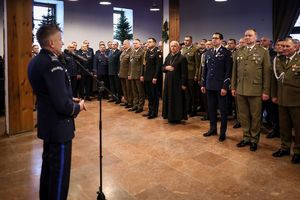 Przedświąteczne spotkanie świętokrzyskich policjantów