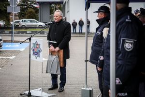 Otwarcie posterunku w Wiślicy