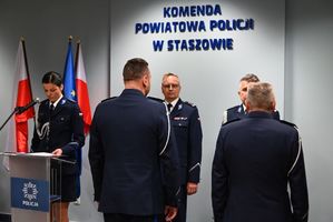 Zmiana na stanowisku Pierwszego Zastępcy Komendanta Powiatowego Policji w Staszowie