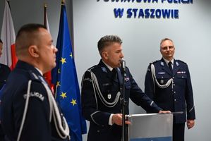 Zmiana na stanowisku Pierwszego Zastępcy Komendanta Powiatowego Policji w Staszowie