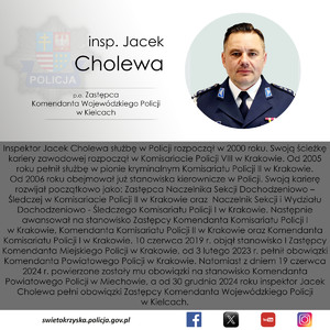 Inspektor Jacek Cholewa