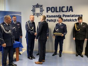 Zmiana na stanowisku Komendanta Powiatowego Policji w Końskich