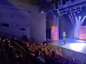 Spotkania w teatrze w ramach ,,Świętokrzyskiej Akademii Bezpieczeństwa’’