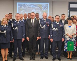 Uroczyste wprowadzenie Komendanta Powiatowego Policji w Sandomierzu