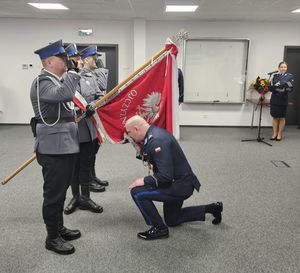 Uroczyste wprowadzenie Komendanta Powiatowego Policji w Sandomierzu