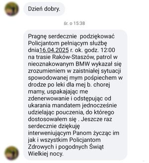 podziękowania