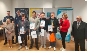 Uczestnicy w trakcie turnieju