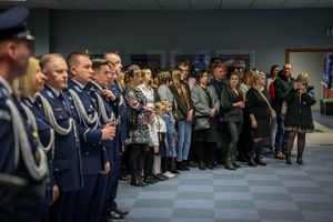 Ślubowanie nowo przyjętych funkcjonariuszy