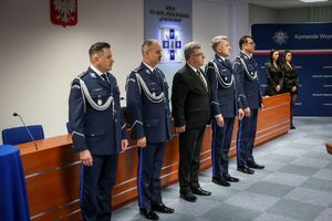 Ślubowanie nowo przyjętych funkcjonariuszy