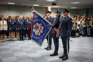 Ślubowanie nowo przyjętych funkcjonariuszy
