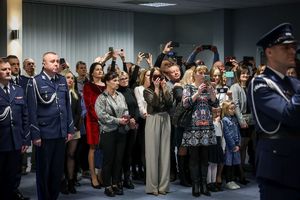 Ślubowanie nowo przyjętych funkcjonariuszy
