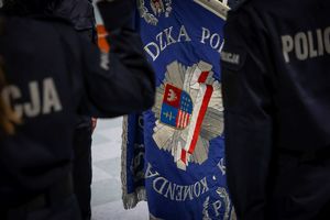 Ślubowanie nowo przyjętych funkcjonariuszy