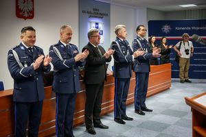 Ślubowanie nowo przyjętych funkcjonariuszy