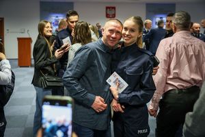 Ślubowanie nowo przyjętych funkcjonariuszy