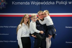 Ślubowanie nowo przyjętych funkcjonariuszy