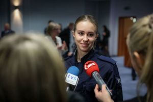 Ślubowanie nowo przyjętych funkcjonariuszy