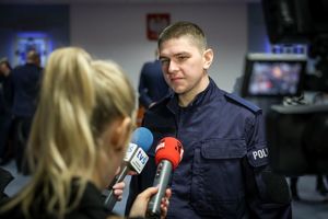 Ślubowanie nowo przyjętych funkcjonariuszy
