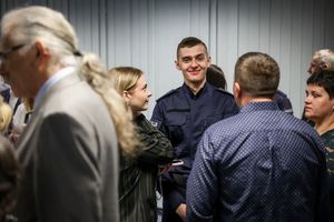 Ślubowanie nowo przyjętych funkcjonariuszy