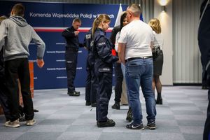 Ślubowanie nowo przyjętych funkcjonariuszy
