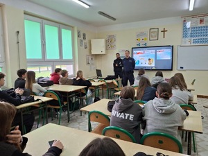 zajęcia z policjantami
