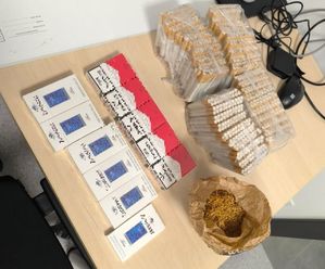 Zabezpieczone papierosy i krajanka tytoniowa bez polskich znaków akcyzy