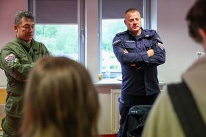 Świętokrzyscy Policjanci na Pikniku Edukacyjnym Akademii Nauk Stosowanych w Kielcach