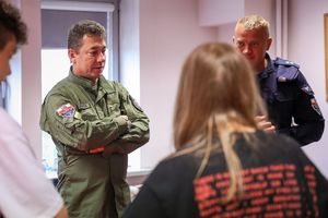 Świętokrzyscy Policjanci na Pikniku Edukacyjnym Akademii Nauk Stosowanych w Kielcach