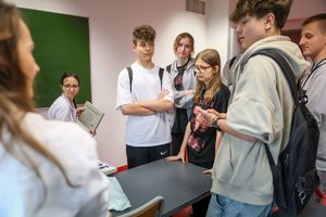 Świętokrzyscy Policjanci na Pikniku Edukacyjnym Akademii Nauk Stosowanych w Kielcach
