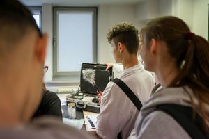 Świętokrzyscy Policjanci na Pikniku Edukacyjnym Akademii Nauk Stosowanych w Kielcach