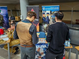 Policjanci na Targach