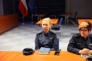 policjanci na szkoleniu