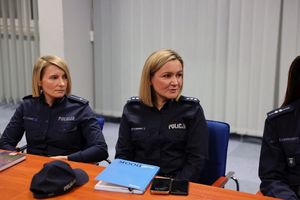 policjanci na szkoleniu