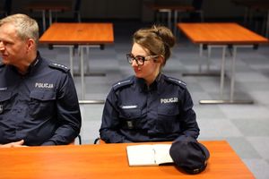 policjanci na szkoleniu