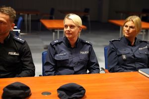 policjanci na szkoleniu