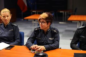 policjanci na szkoleniu