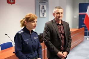 policjanci na szkoleniu