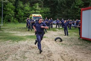 dzielnicowi podczas rywalizacji