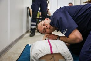 dzielnicowi podczas rywalizacji