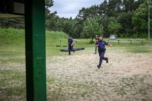 dzielnicowi podczas rywalizacji