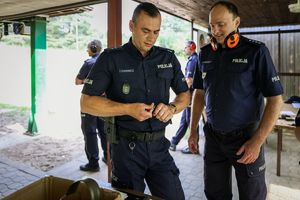 dzielnicowi podczas rywalizacji