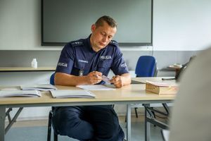 dzielnicowi podczas rywalizacji