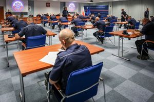 dzielnicowi podczas rywalizacji