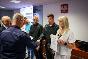 Uroczyste zakończenie projektu.
