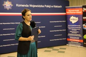 Policjant ruchu drogowego.