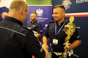 Policjant ruchu drogowego.