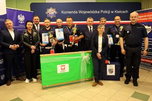 Policjant ruchu drogowego.