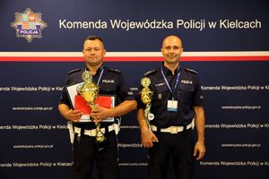 Policjant ruchu drogowego.